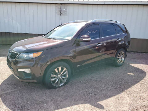2012 Kia Sorento for sale at Hubers Automotive Inc - REBUILDERS in Pipestone MN