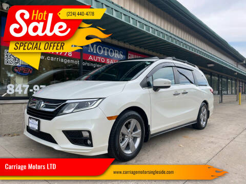 2018 Honda Odyssey for sale at Carriage Motors LTD in Ingleside IL