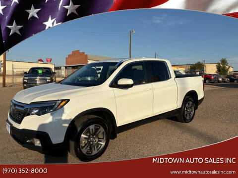 2019 Honda Ridgeline for sale at MIDTOWN AUTO SALES INC in Greeley CO