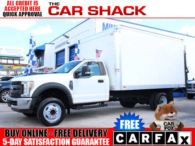 2018 Ford F-450 Super Duty for sale at The Car Shack in Hialeah FL
