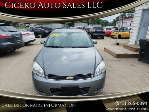 2007 Chevrolet Impala for sale at Cicero Auto Sales LLC in Des Moines IA