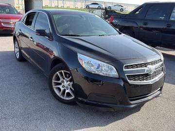 Black 2013 Chevrolet Malibu LT LT 4dr Sedan w/1LT 1