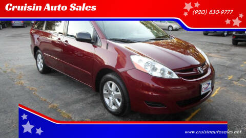 2008 Toyota Sienna for sale at Cruisin Auto Sales in Appleton WI