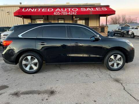 2014 Acura MDX for sale at United Auto Sales in Oklahoma City OK