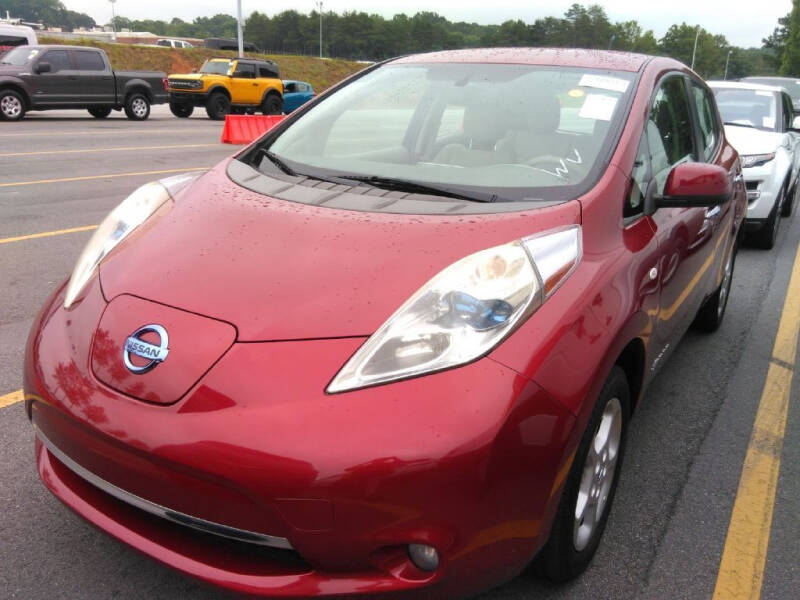 2012 Nissan LEAF for sale at SHAFER AUTO GROUP INC in Columbus OH