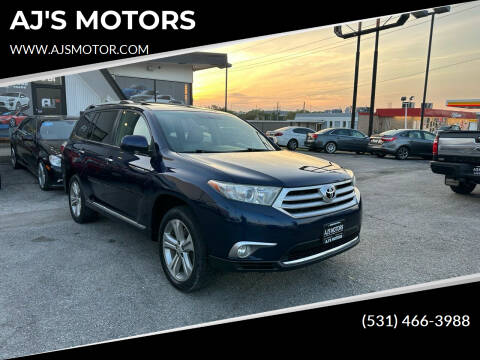 2011 Toyota Highlander for sale at AJ'S MOTORS in Omaha NE