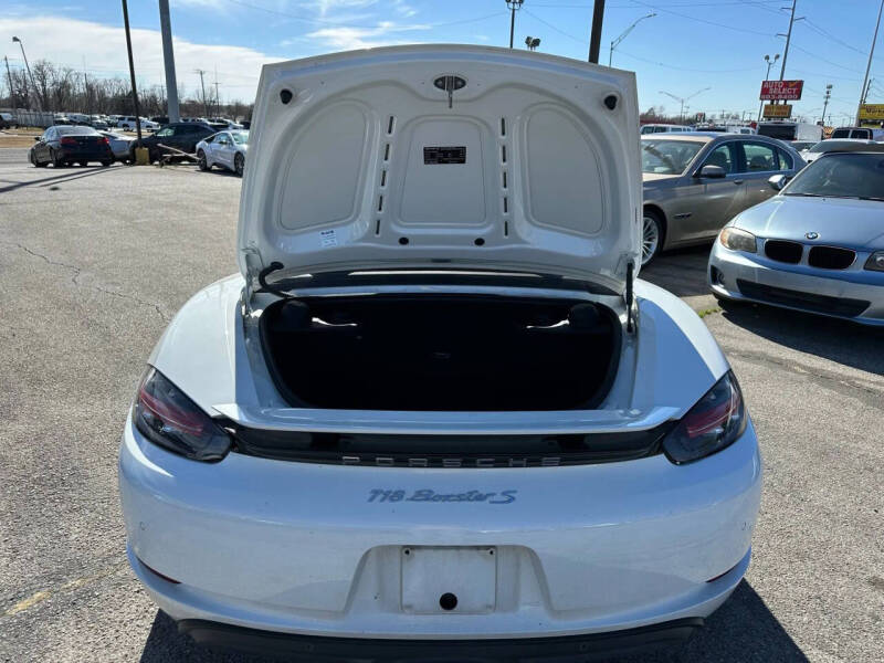 2017 Porsche 718 Boxster S