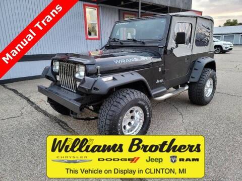 1995 Jeep Wrangler for sale at Williams Brothers Pre-Owned Monroe in Monroe MI