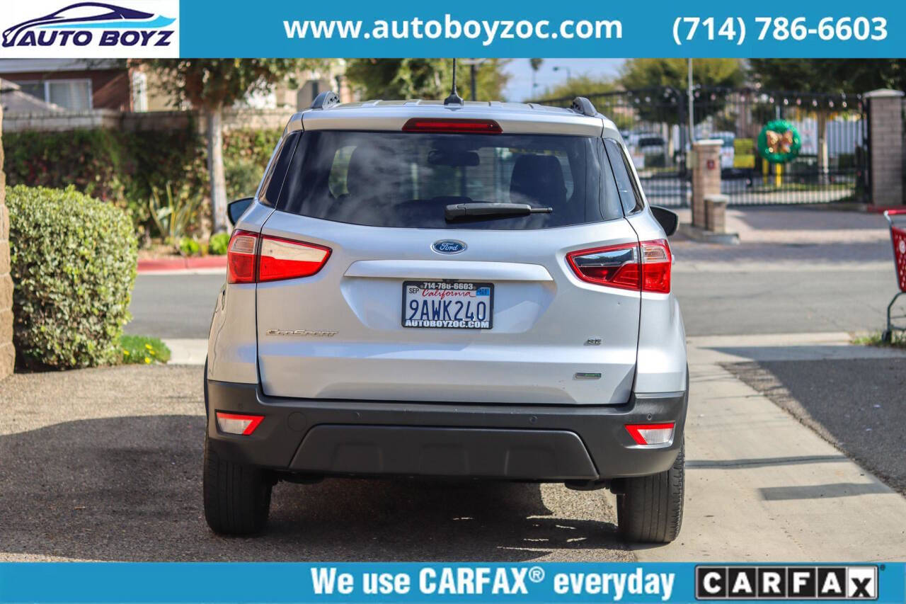 2018 Ford EcoSport for sale at Auto Boyz in Garden Grove, CA