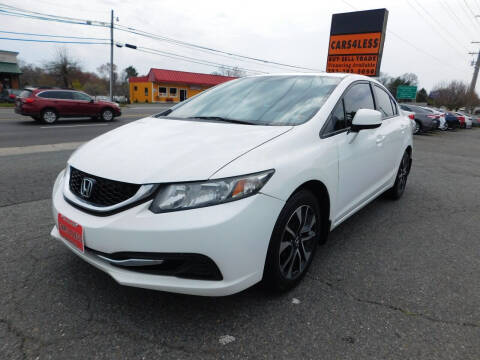 2013 Honda Civic for sale at Cars 4 Less in Manassas VA