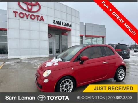 2012 FIAT 500c for sale at Sam Leman Toyota Bloomington in Bloomington IL