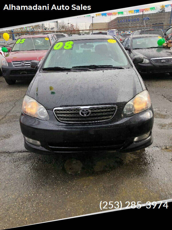 2008 Toyota Corolla for sale at ALHAMADANI AUTO SALES in Tacoma WA