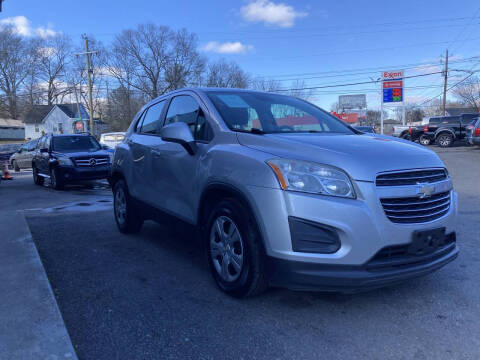 2016 Chevrolet Trax for sale at Cruz Auto Sales in Dalton GA