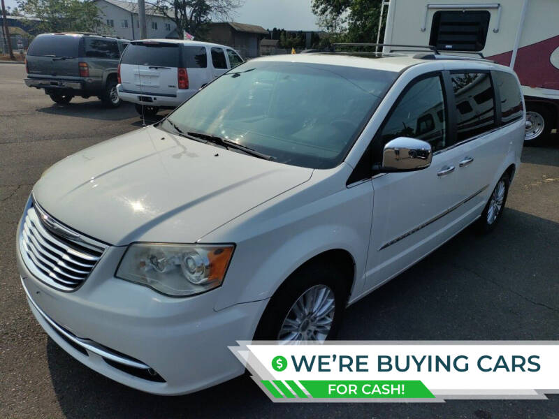2012 Chrysler Town and Country for sale at S and Z Auto Sales LLC in Hubbard OR