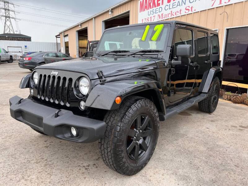 2017 Jeep Wrangler Unlimited for sale at Market Street Auto Sales INC in Houston TX
