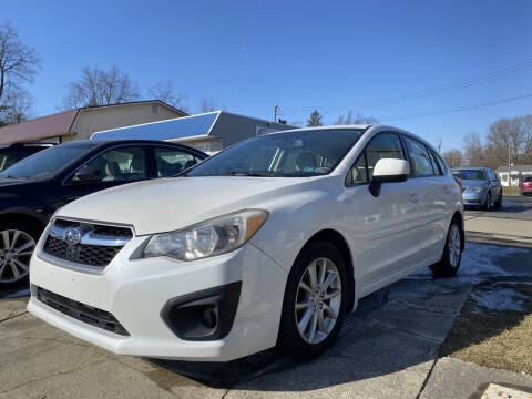 2013 Subaru Impreza for sale at Corkle Auto Sales INC in Angola IN