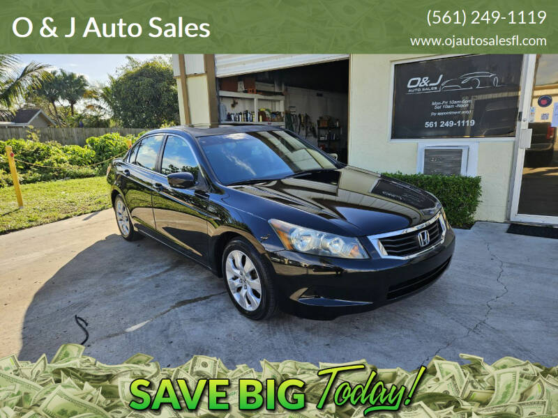 2009 Honda Accord for sale at O & J Auto Sales in Royal Palm Beach FL