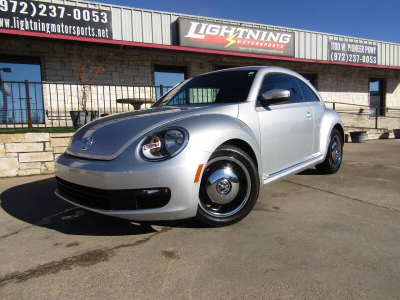 2013 Volkswagen Beetle for sale at Lightning Motorsports in Grand Prairie TX