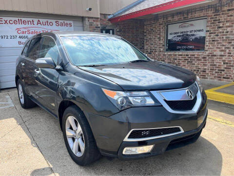 2013 Acura MDX for sale at Excellent Auto Sales in Grand Prairie TX