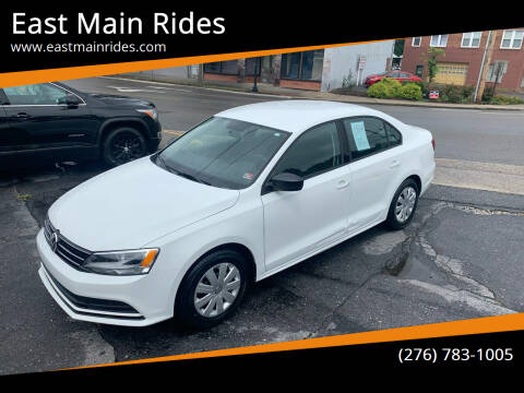 2016 Volkswagen Jetta for sale at East Main Rides in Marion VA