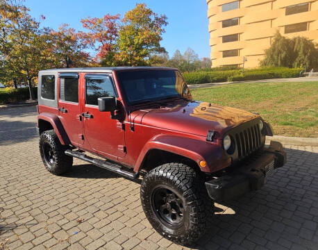 2009 Jeep Wrangler Unlimited for sale at GOLDEN RULE AUTO in Newark OH