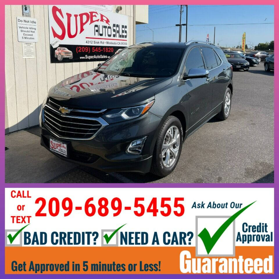 2019 Chevrolet Equinox for sale at Super Auto Sales Modesto in Modesto, CA