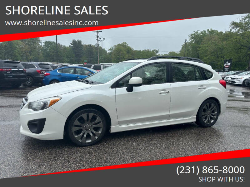 2013 Subaru Impreza for sale at SHORELINE SALES in Fruitport MI