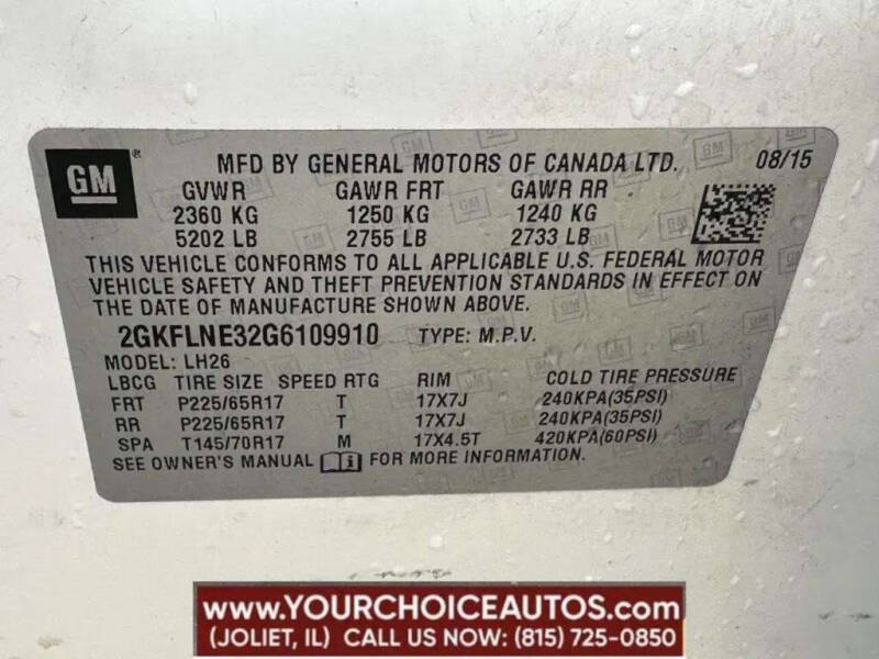 2016 GMC Terrain SLE-2