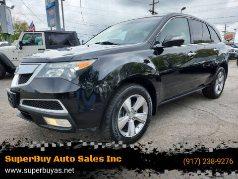 2012 Acura MDX for sale at SuperBuy Auto Sales Inc in Avenel NJ