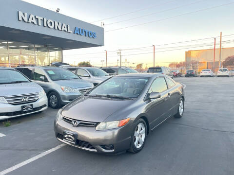 2008 Honda Civic for sale at National Autos Sales in Sacramento CA