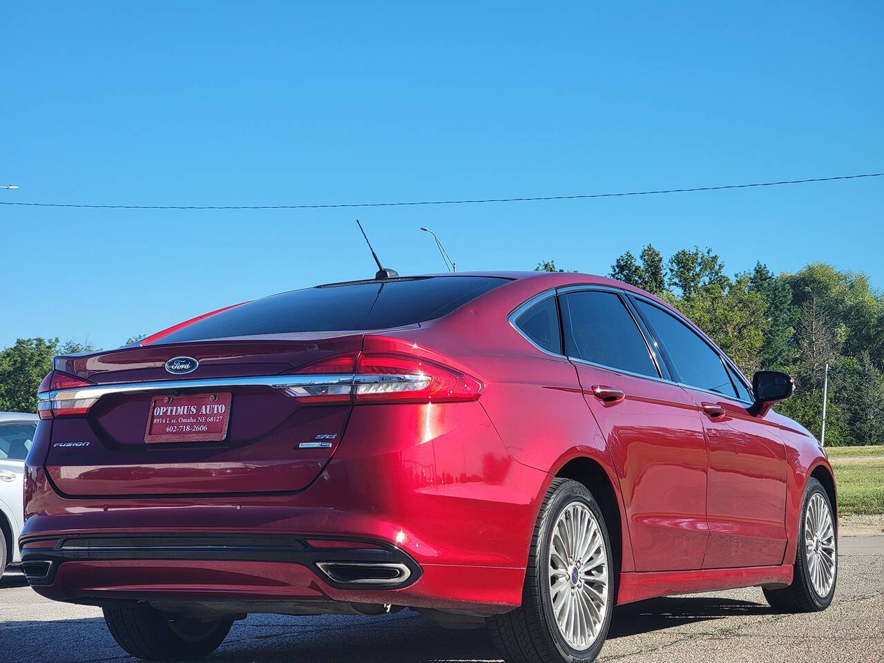 2017 Ford Fusion for sale at Optimus Auto in Omaha, NE