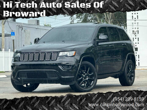 2018 Jeep Grand Cherokee for sale at Hi Tech Auto Sales Of Broward in Hollywood FL