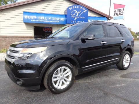 2015 Ford Explorer for sale at VanderHaag Car Sales LLC in Scottville MI