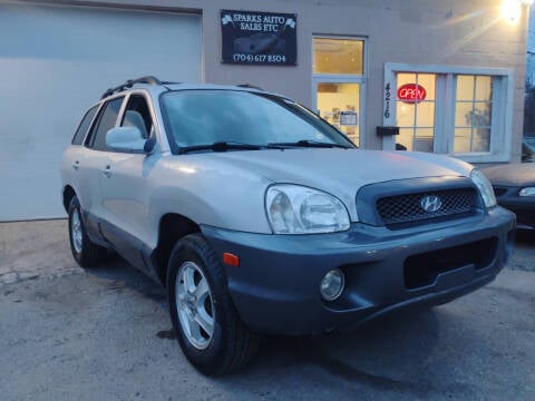 2004 Hyundai Santa Fe for sale at Sparks Auto Sales Etc in Alexis NC