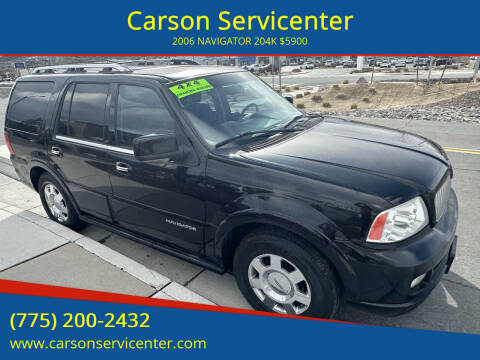 2006 Lincoln Navigator for sale at Carson Servicenter in Carson City NV