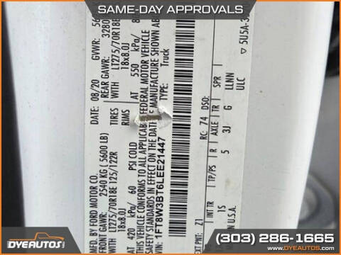 2020 Ford F-350 Super Duty