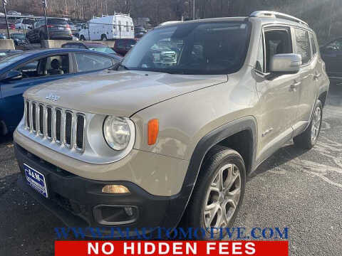 2016 Jeep Renegade for sale at J & M Automotive in Naugatuck CT