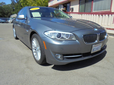 2012 BMW 5 Series for sale at Synergy Motors - Nader's Pre-owned in Santa Rosa CA