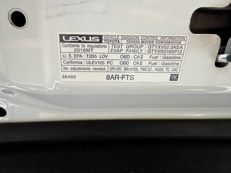 2016 Lexus IS 200t
