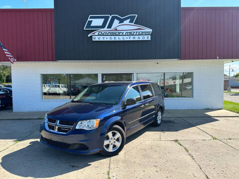 2017 Dodge Grand Caravan for sale at Davison Motorsports in Holly MI