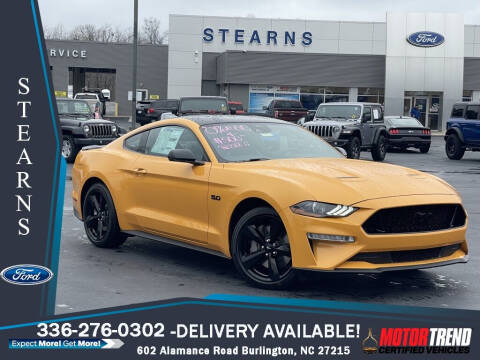 2022 Ford Mustang for sale at Stearns Ford in Burlington NC