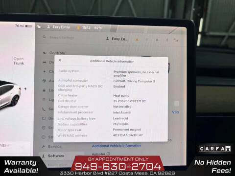 2021 Tesla Model 3 Standard Range Plus