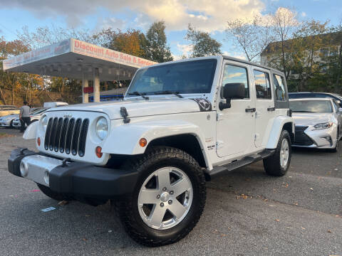 2012 Jeep Wrangler Unlimited for sale at Discount Auto Sales & Services in Paterson NJ