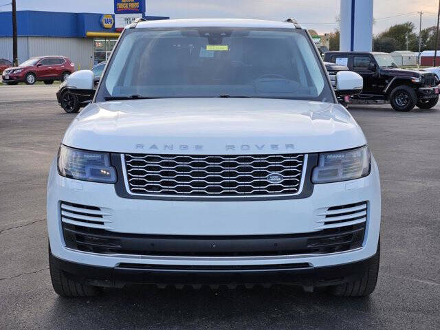 Used 2019 Land Rover Range Rover Supercharged with VIN SALGS2RE5KA523488 for sale in Mabank, TX