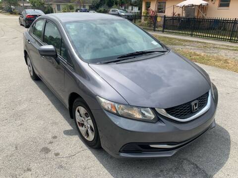 2014 Honda Civic for sale at Eden Cars Inc in Hollywood FL