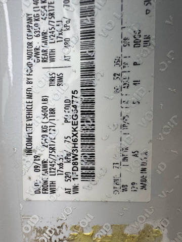 2019 Ford F-350 Super Duty XL