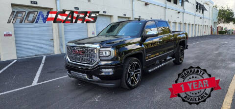 2016 GMC Sierra 1500 for sale at IRON CARS in Hollywood FL