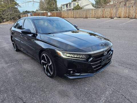 2022 Honda Accord for sale at Red Rock's Autos in Aurora CO