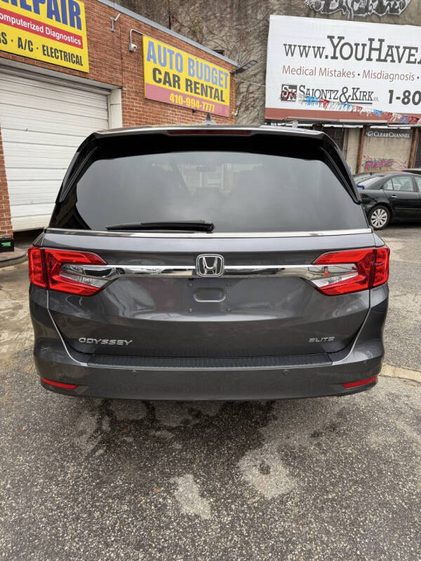 2018 Honda Odyssey Elite