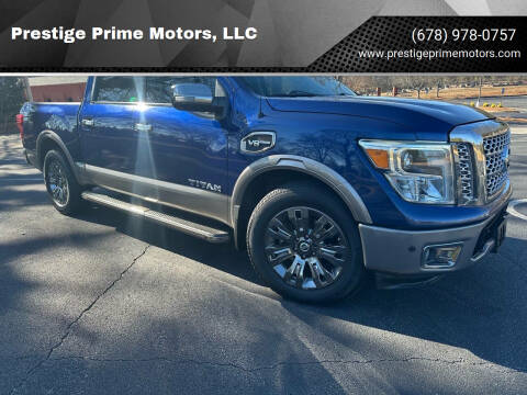 2017 Nissan Titan for sale at Prestige Prime Motors, LLC in Buford GA